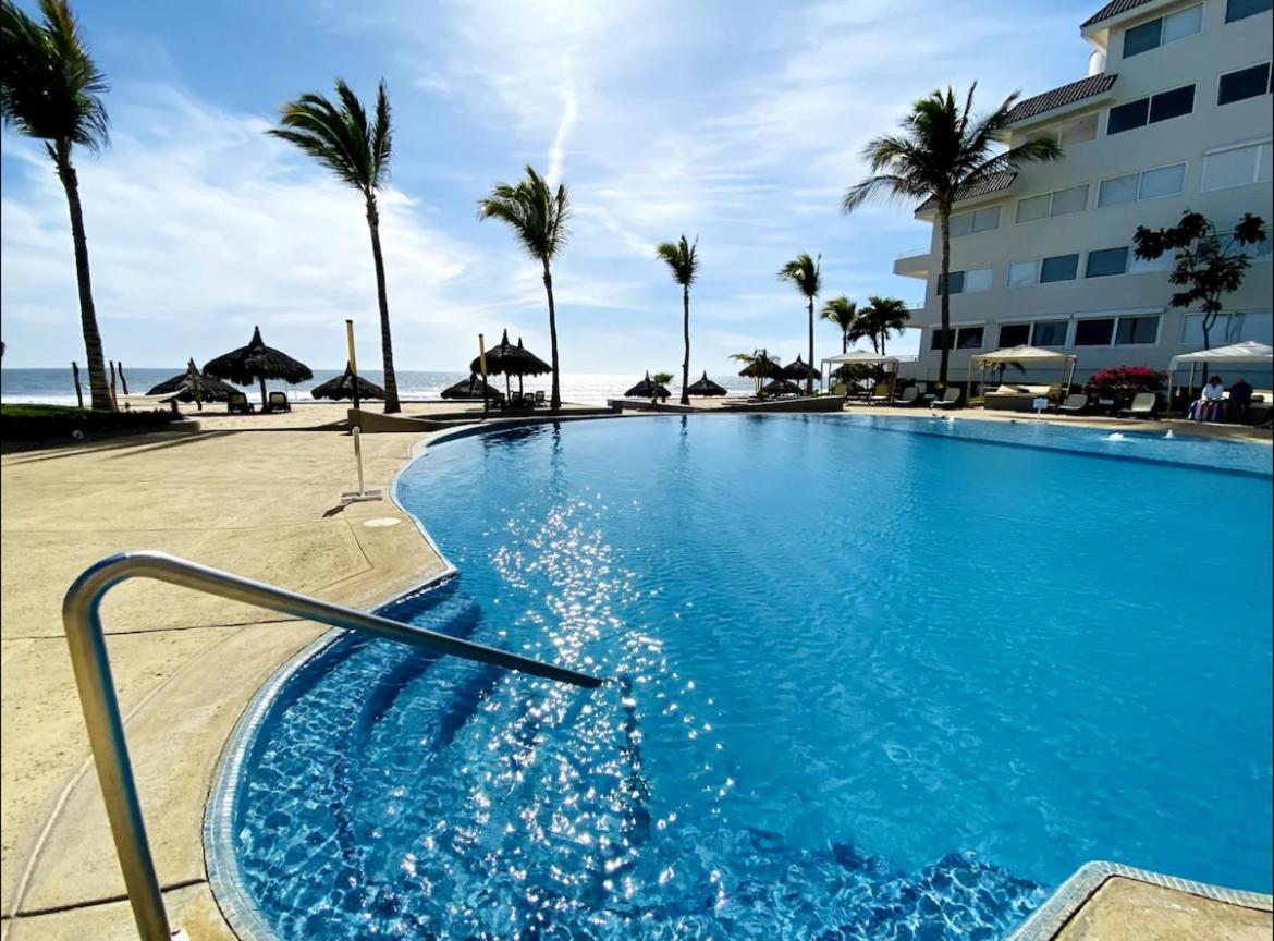 A Pie De Playa Con Alberca Jacuzzi Vista Al Mar Apartment Mazatlan Exterior photo